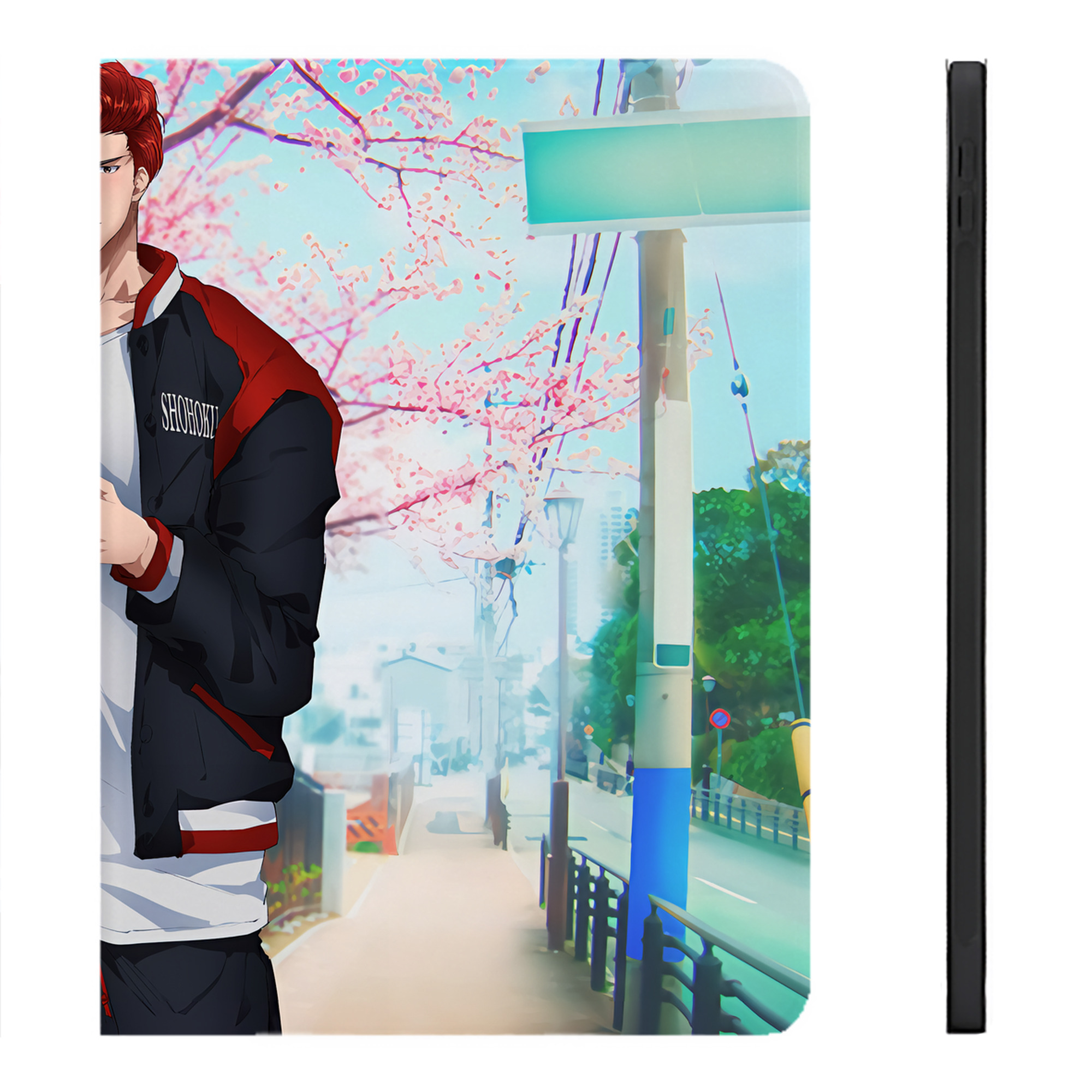 （画像用） SLAM DUNK／スラムダンク IPadケース ペンホルダー付き ブックスタイルデザイン